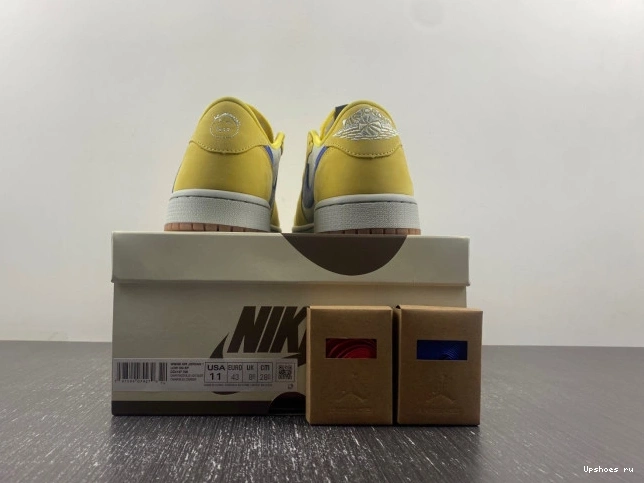 1 Scott Jordan Canary Retro Low SP OG Travis 1013